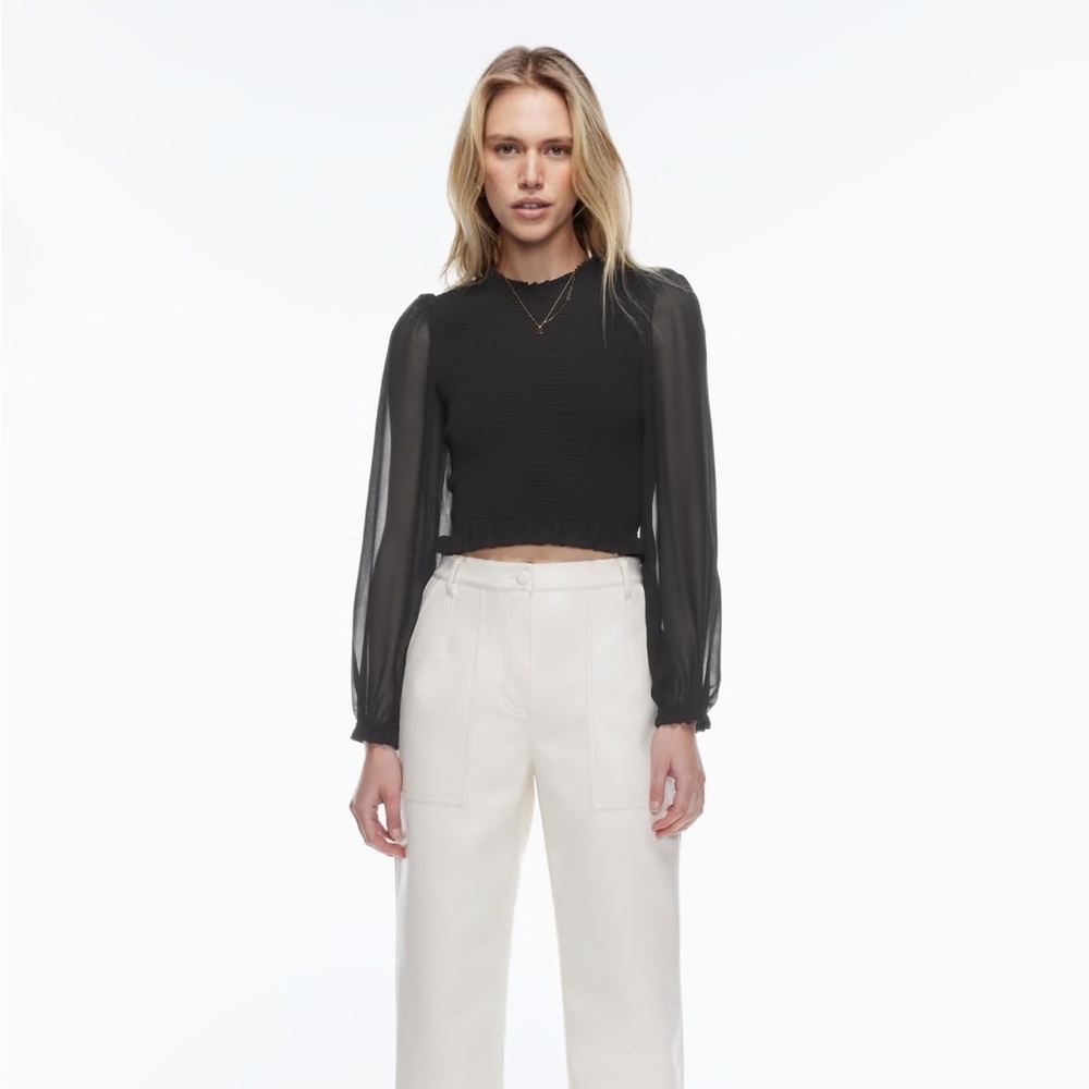 (NWT) Aritzia Wilfred Tempest Blouse